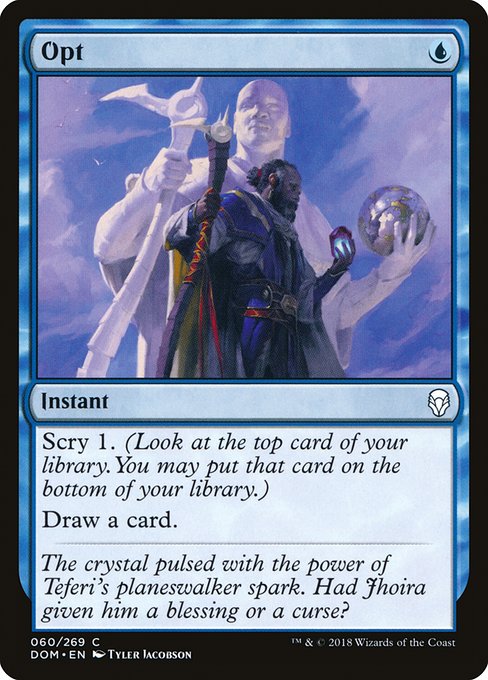 Opt - Dominaria Common Card