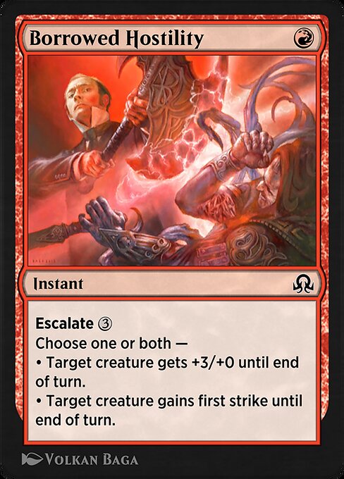 Borrowed Hostility - Shadows over Innistrad Remastered Common Card