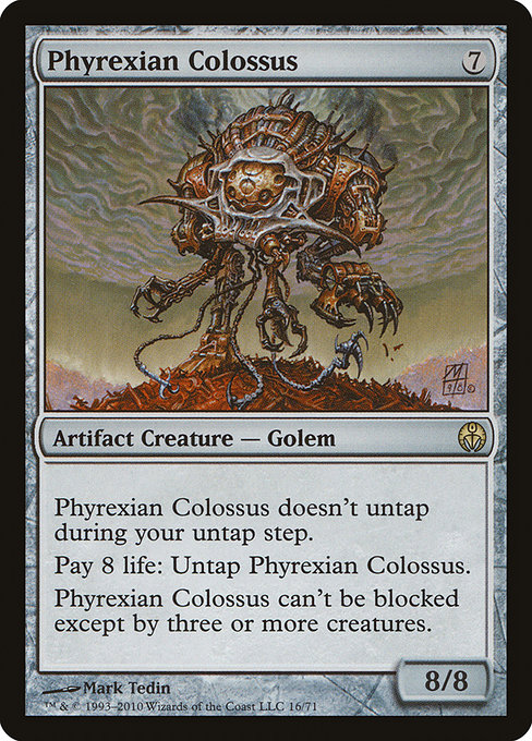 Phyrexian Colossus - Duel Decks: Phyrexia vs. the Coalition Rare Card