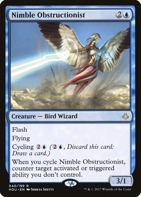 Nimble Obstructionist - Hour of Devastation Rare Card