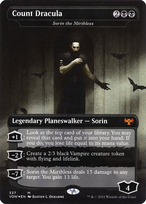 Sorin the Mirthless - Innistrad: Crimson Vow Mythic Card