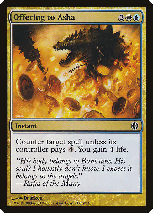 Offering to Asha - Alara Reborn Common Card