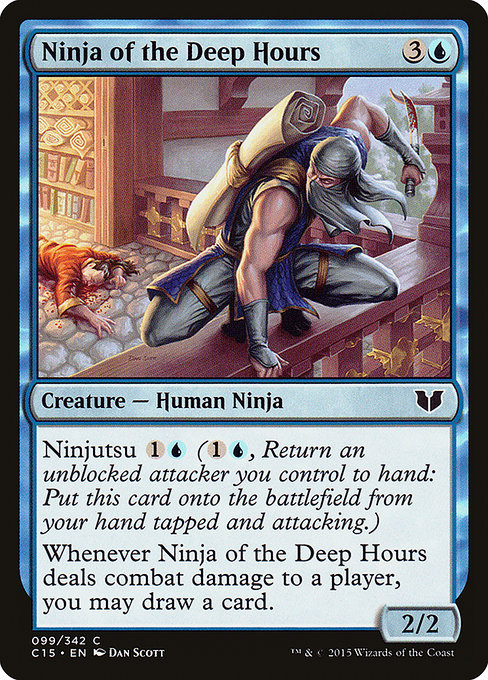Ninja of the Deep Hours - Commander 2015 Common Card