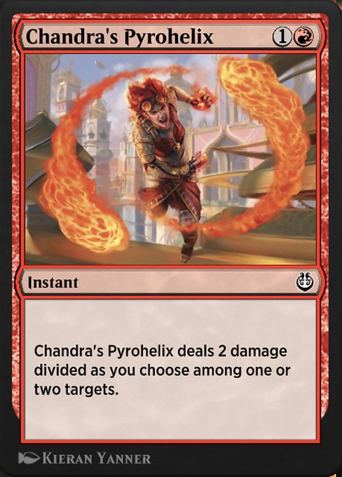 Chandra's Pyrohelix - Kaladesh Remastered Common Card