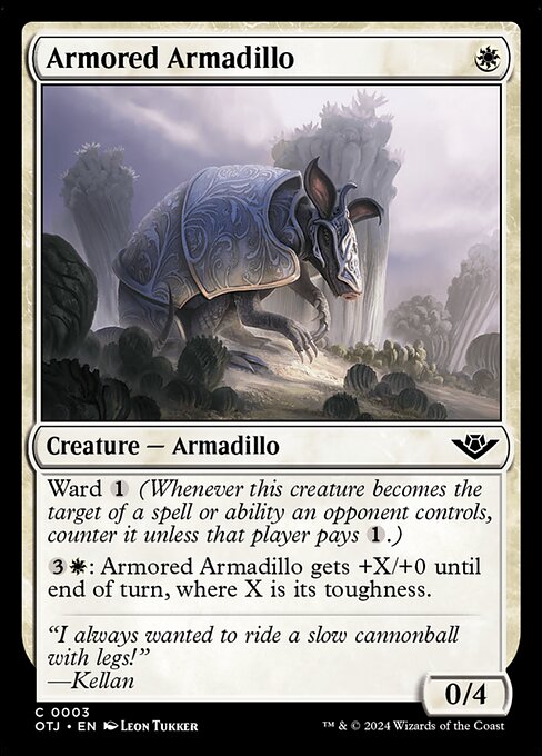 Armored Armadillo - Outlaws of Thunder Junction Common Card