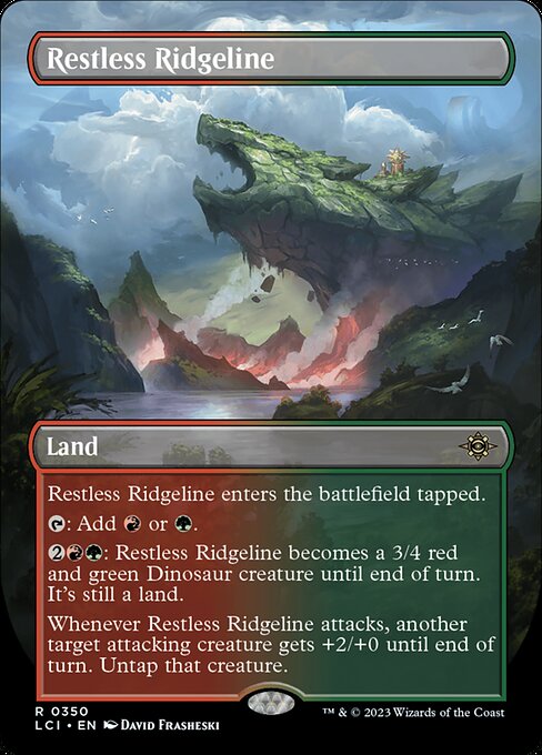 Restless Ridgeline - The Lost Caverns of Ixalan Rare Card