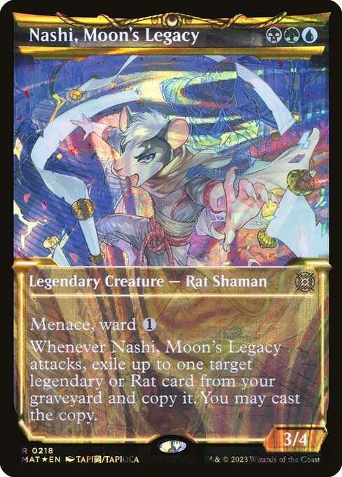Nashi, Moon's Legacy - March of the Machine: The Aftermath Rare Card