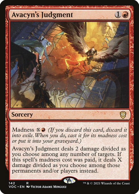 Avacyn's Judgment - Crimson Vow Commander Rare Card