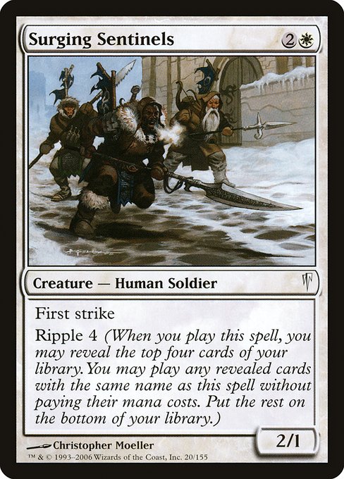Surging Sentinels - Coldsnap Common Card