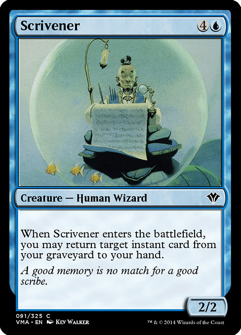 Scrivener - Vintage Masters Common Card