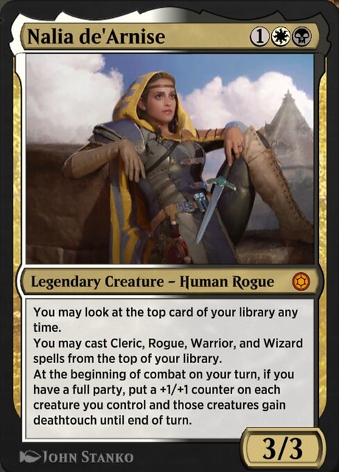 Nalia de'Arnise - Alchemy Horizons: Baldur's Gate Mythic Card