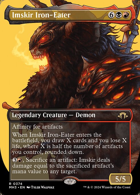 Imskir Iron-Eater - Modern Horizons 3 Rare Card