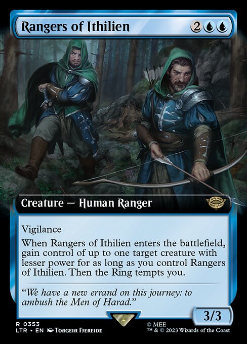 Rangers of Ithilien - The Lord of the Rings: Tales of Middle-earth Rare Card