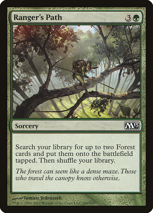 Ranger's Path - Magic 2013 Common Card
