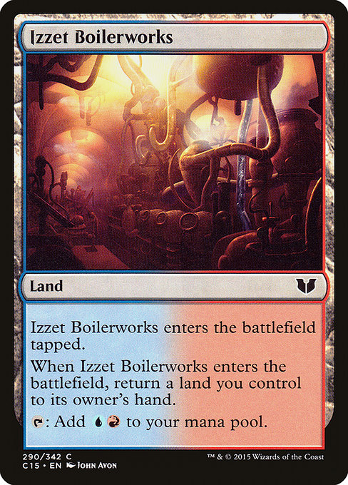 Izzet Boilerworks - Commander 2015 Common Card