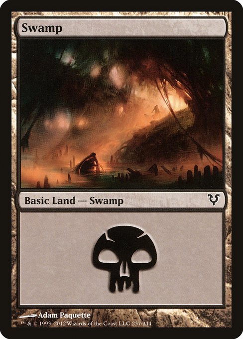 Swamp - Avacyn Restored Common Card