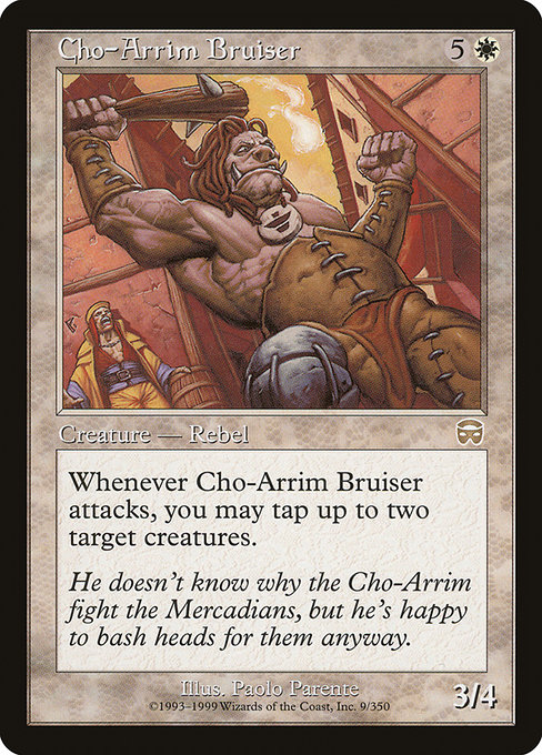 Cho-Arrim Bruiser - Mercadian Masques Rare Card
