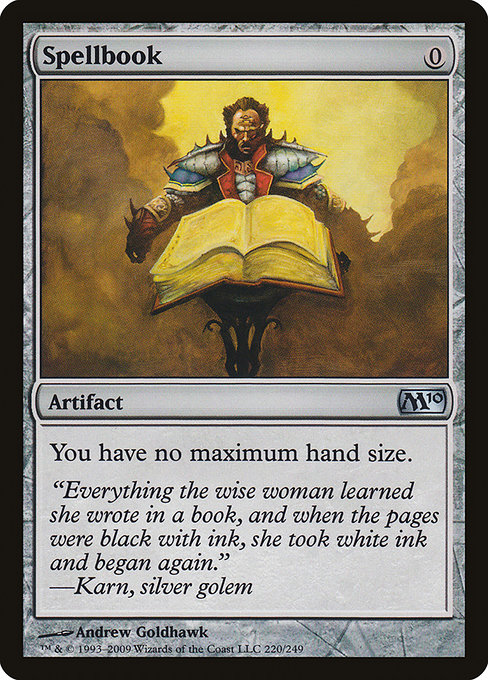 Spellbook - Magic 2010 Uncommon Card