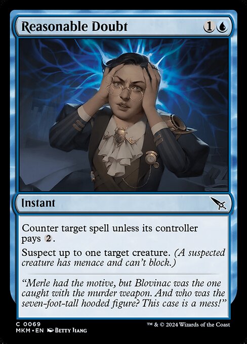 Reasonable Doubt - Murders at Karlov Manor Common Card