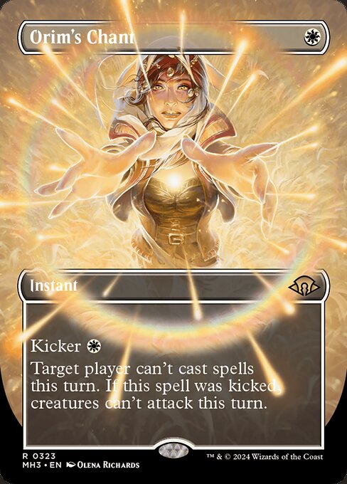 Orim's Chant - Modern Horizons 3 Rare Card