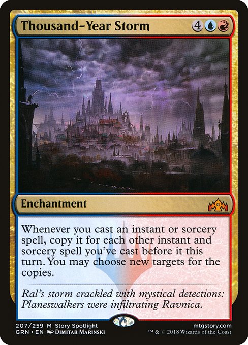 Thousand-Year Storm - Guilds of Ravnica Mythic Card