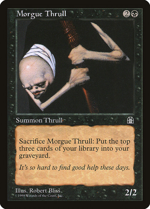 Morgue Thrull - Stronghold Common Card