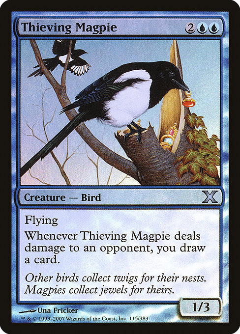 Thieving Magpie - Tenth Edition Uncommon Card