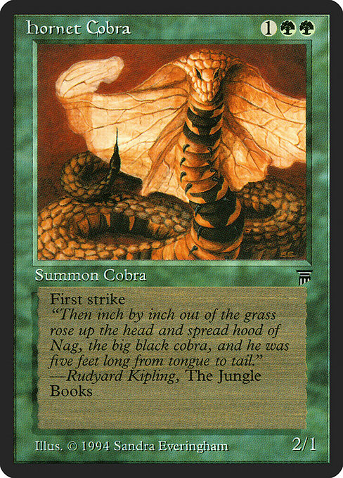 Hornet Cobra - Legends Common Card