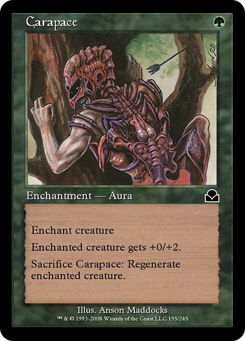Carapace - Masters Edition II Common Card