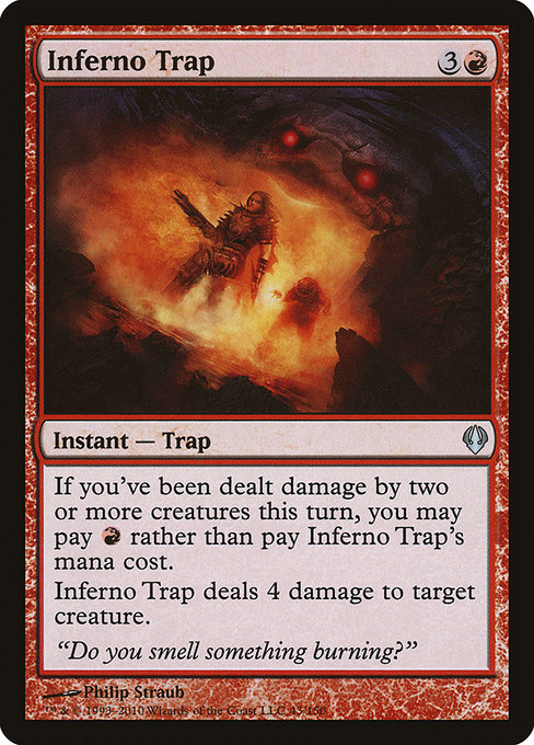 Inferno Trap - Archenemy Uncommon Card