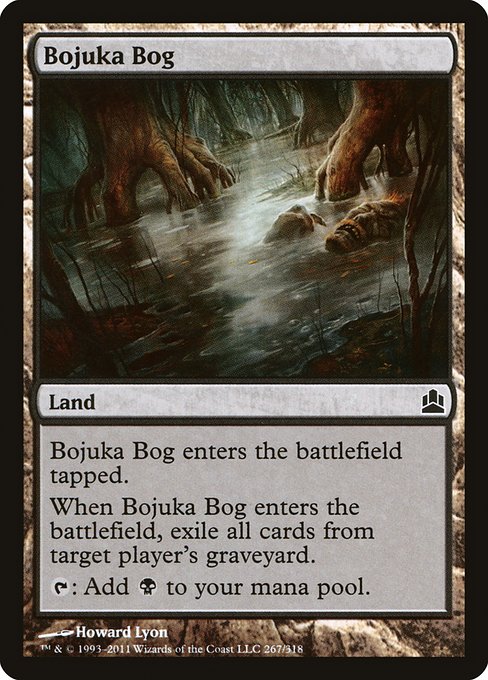 Bojuka Bog - Commander 2011 Common Card