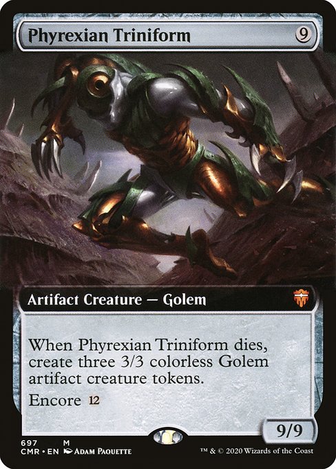 Phyrexian Triniform - Commander Legends Mythic Card
