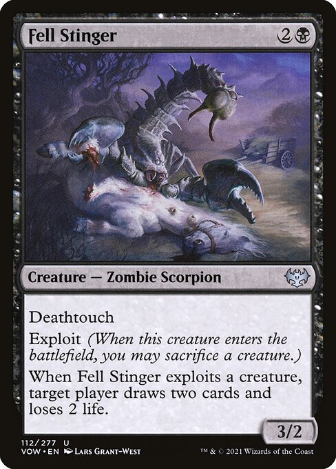 Fell Stinger - Innistrad: Crimson Vow Uncommon Card