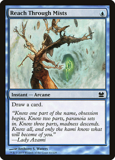Reach Through Mists - Modern Masters Common Card