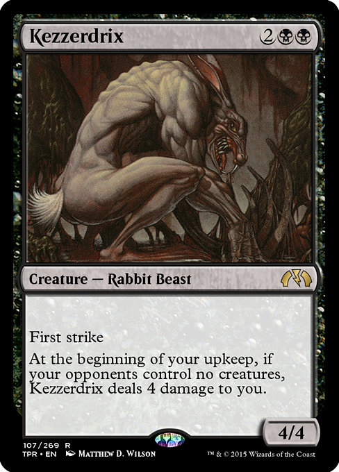 Kezzerdrix - Tempest Remastered Rare Card