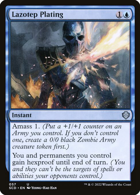Lazotep Plating - Starter Commander Decks Uncommon Card
