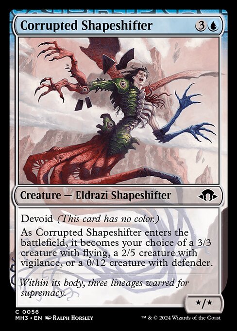 Corrupted Shapeshifter - Modern Horizons 3 Common Card