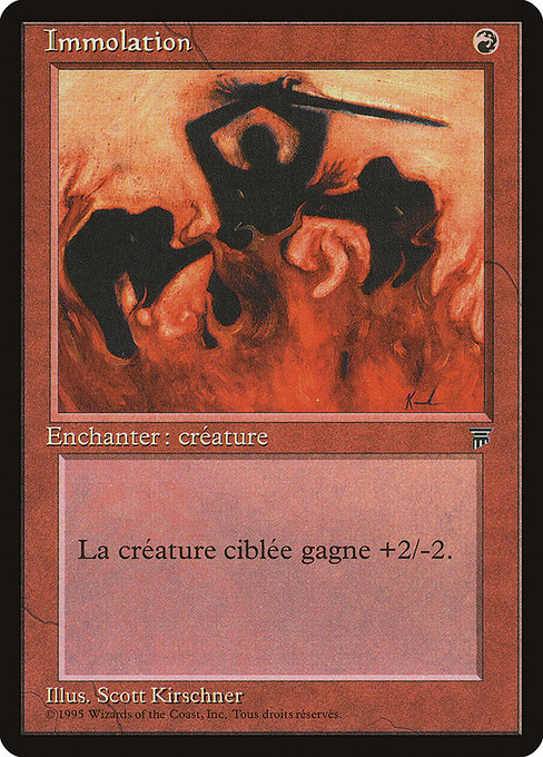 Immolation - Renaissance Common Card