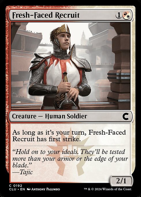 Fresh-Faced Recruit - Ravnica: Clue Edition Common Card
