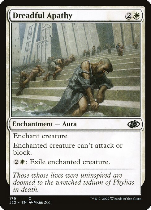 Dreadful Apathy - Jumpstart 2022 Common Card