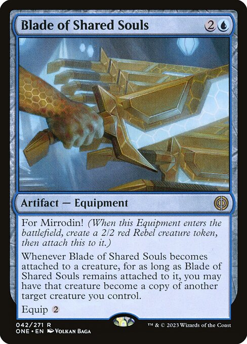 Blade of Shared Souls - Phyrexia: All Will Be One Rare Card