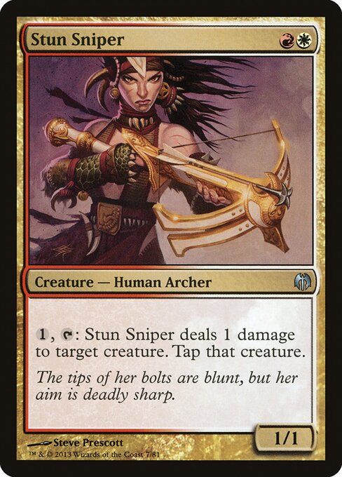Stun Sniper - Duel Decks: Heroes vs. Monsters Uncommon Card