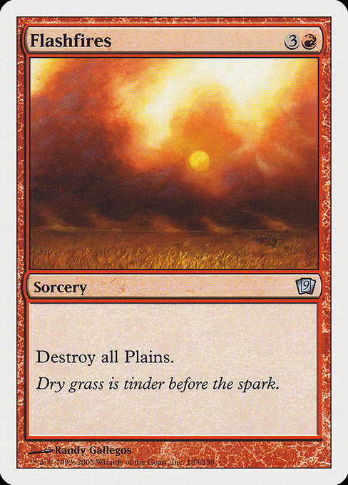 Flashfires - Ninth Edition Uncommon Card