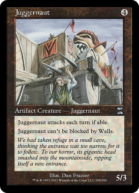 Juggernaut - Masters Edition IV Uncommon Card