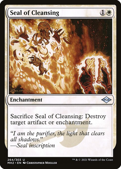 Seal of Cleansing - Modern Horizons 2 Uncommon Card