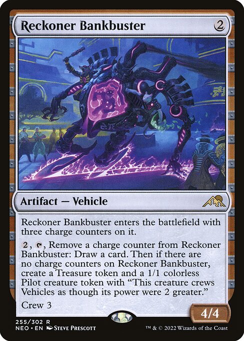 Reckoner Bankbuster - Kamigawa: Neon Dynasty Rare Card