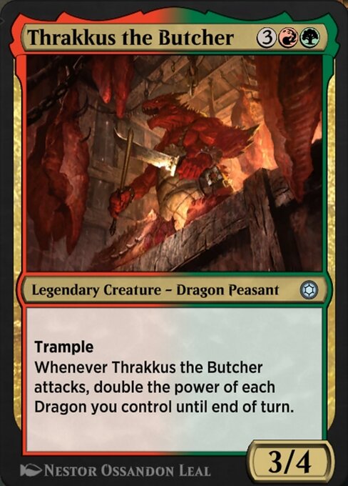 Thrakkus the Butcher - Alchemy Horizons: Baldur's Gate Uncommon Card
