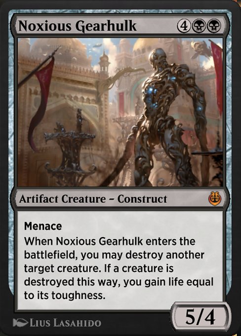 Noxious Gearhulk - Kaladesh Remastered Mythic Card