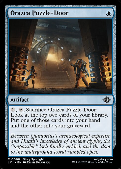 Orazca Puzzle-Door - The Lost Caverns of Ixalan Common Card