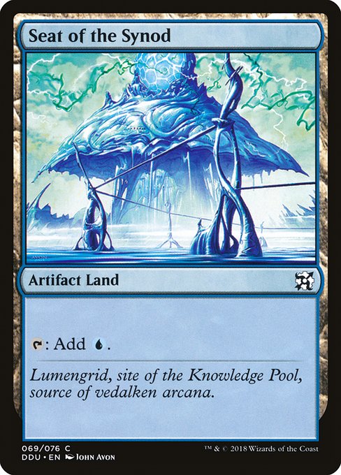 Seat of the Synod - Duel Decks: Elves vs. Inventors Common Card